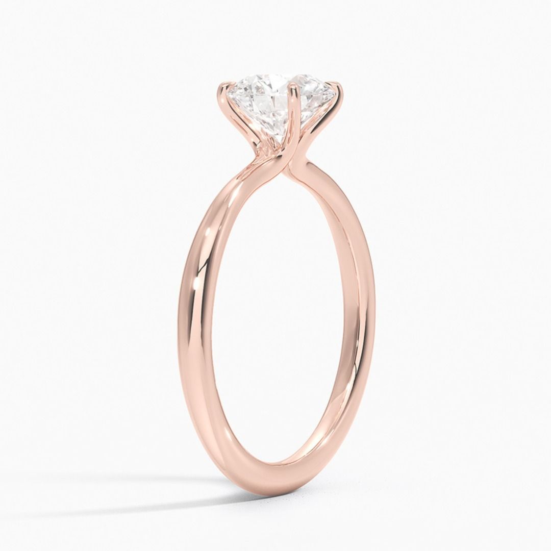 0.94ct. Brilliant Solitaire Diamond Ring Women s Fashion Jewelry