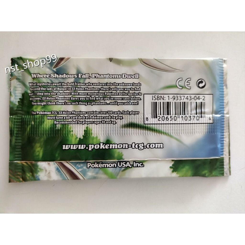 100% Genuine Pokemon Booster Pack - Ex Holon Phantoms - Kabutops Artwork -  Sealed Pack, Hobbies & Toys, Toys & Games on Carousell