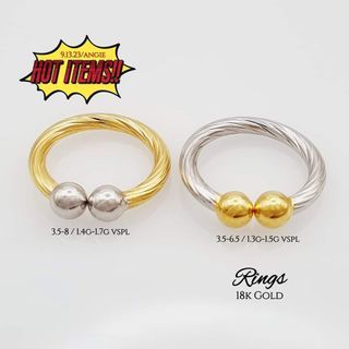 18K Saudi Gold Chariol Ring