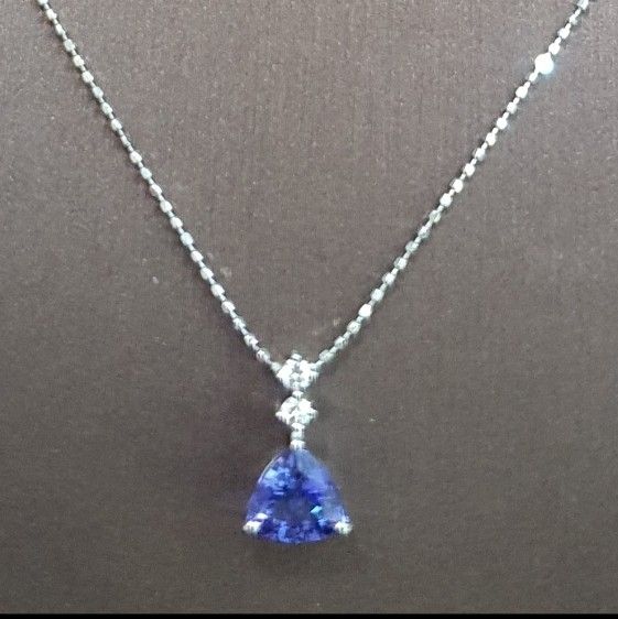 Real tanzanite necklace sale