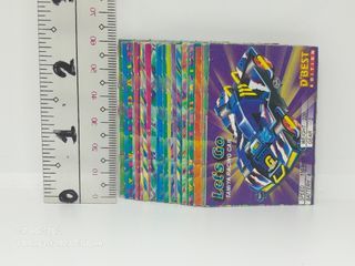 1990s Lets Go Tamiya Racing Car D'Best Edition Half Size Teks (29pcs)