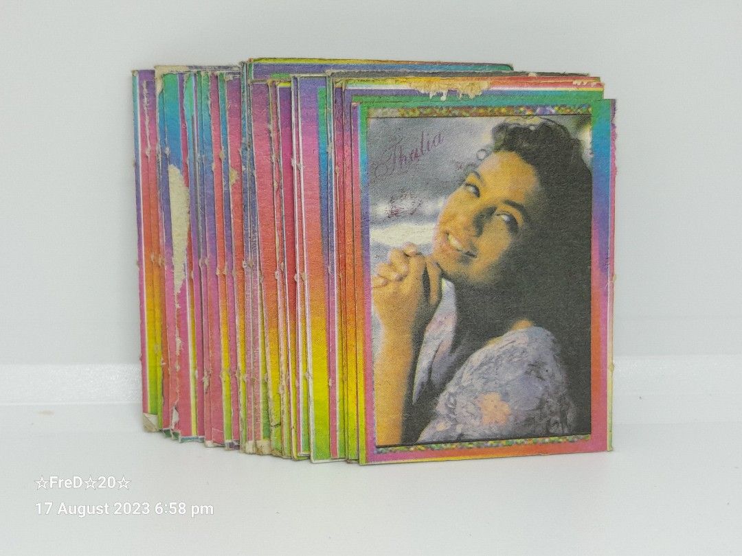1990s Mari Mar Half Size Teks (22pcs) (Category: Vintage Collectibles) located in San Pablo. Submitted by fredambion (Listing ID 1254536290, Image 2). Description: *Please Take Time To Read Descriptions & Check The Photos *What You See Is What You Get *1990s Mari Mar Half Size Teks *All For Only 200 / 22pcs *Batang 90s Memorabilia *No Doubles *Half The Size Of Standard Card *Well Used to Heavily Used Condition *2nd Hand Condition *Manage Your Exp