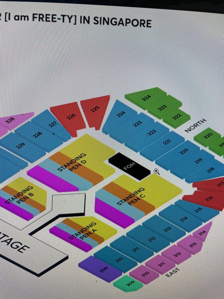 1x Cat 2 Second row(G)IDLE World Tour gidle Singapore, Tickets