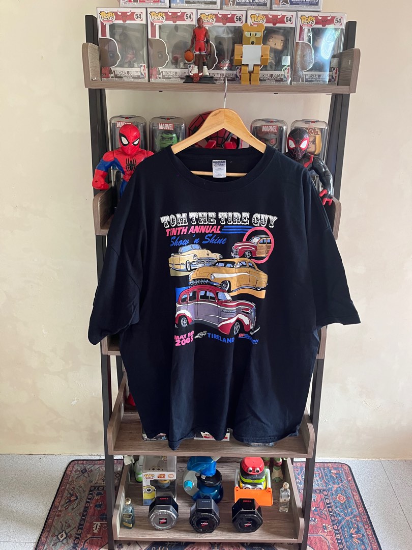 Car Tee 2005 Tom The Tire Guy Tenth Annual Show and Shine/Black/XXXL