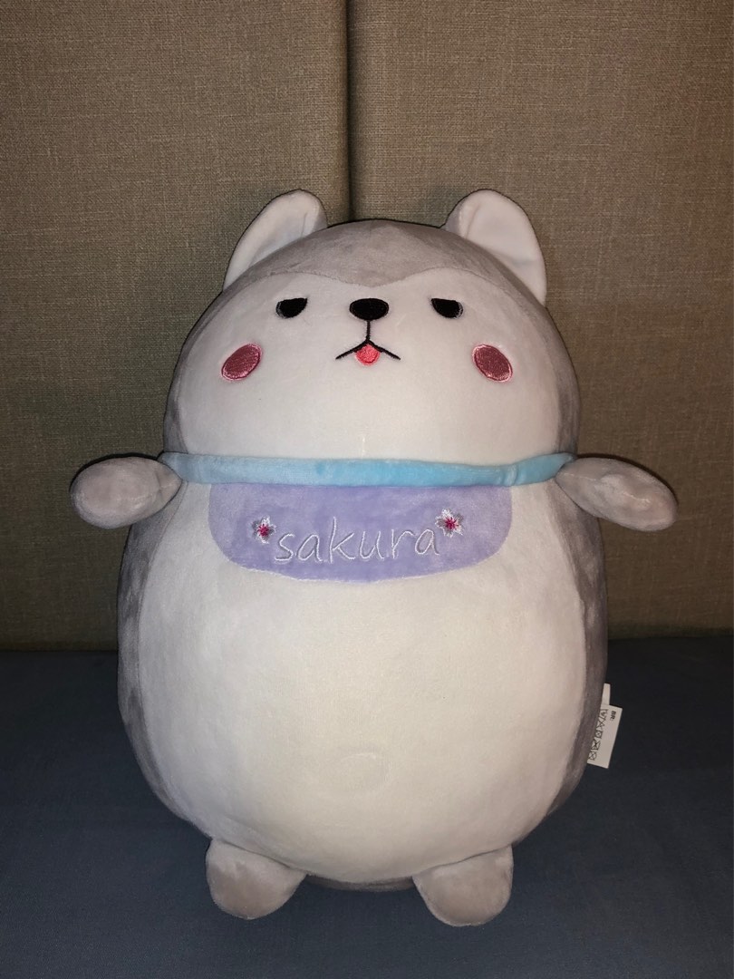 Miniso outlet husky plush
