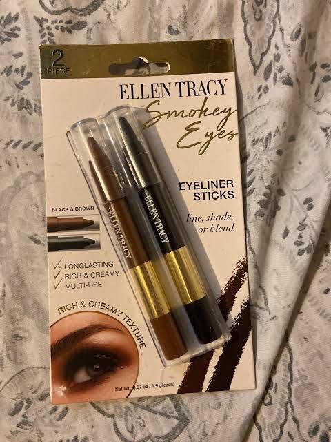 2 pc Ellen Tracy Eye Liner Set (Category: Makeup) located in Manila. Submitted by chelseaaudrey (Listing ID 1254520803, Image 2). Description: Brand new sealed Newly arrived from US box.