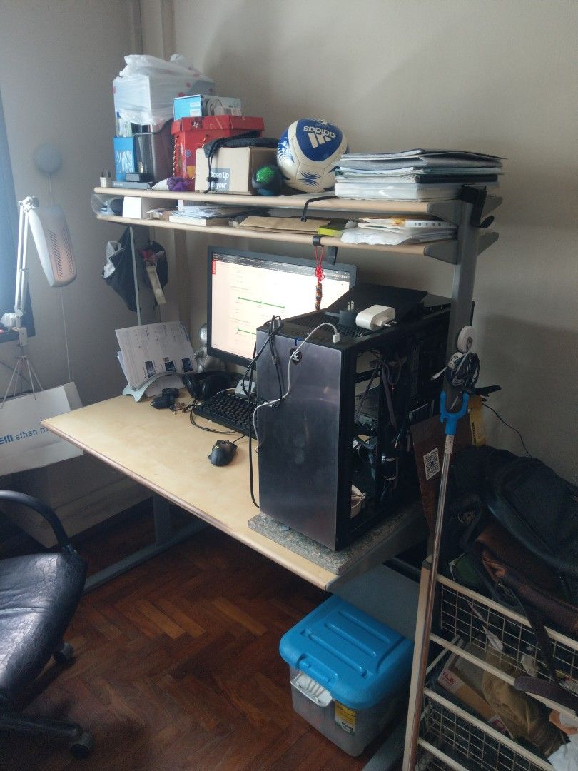 2 Study Table (Category: Tables & Sets) located in Singapore. Submitted by steriodsky (Listing ID 1254501240, Image 2). Description: My two boys out grow the item.