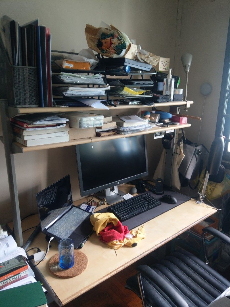 2 Study Table (Category: Tables & Sets) located in Singapore. Submitted by steriodsky (Listing ID 1254501240, Image 1). Description: My two boys out grow the item.
