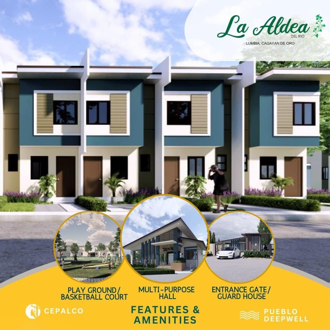 2Storey House for Sale at La Aldea del Rio, Lumbia Cagayan de Oro City