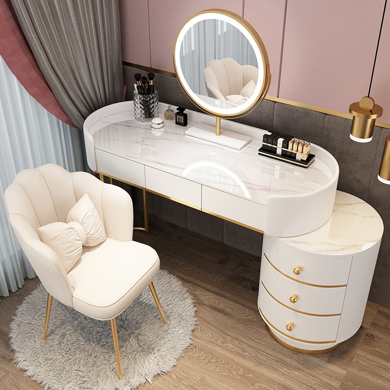 Dressing table shop chair and mirror