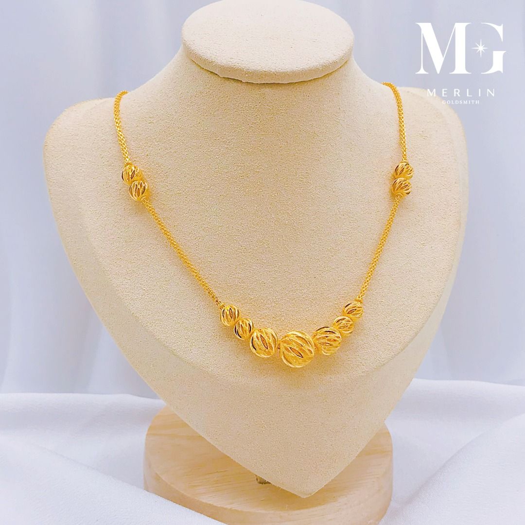 Gold balls hotsell necklace designs