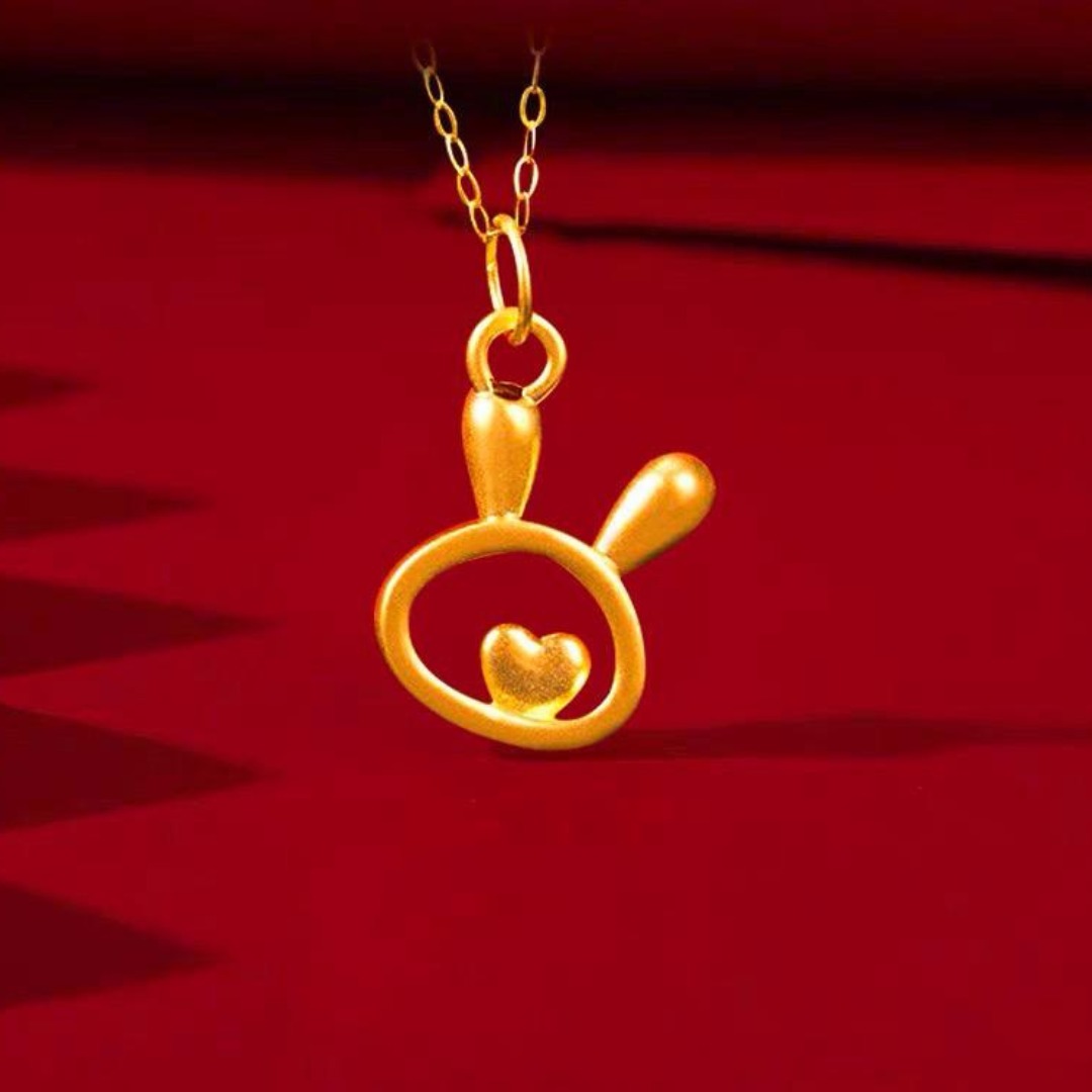 Gold pendant for hot sale baby girl