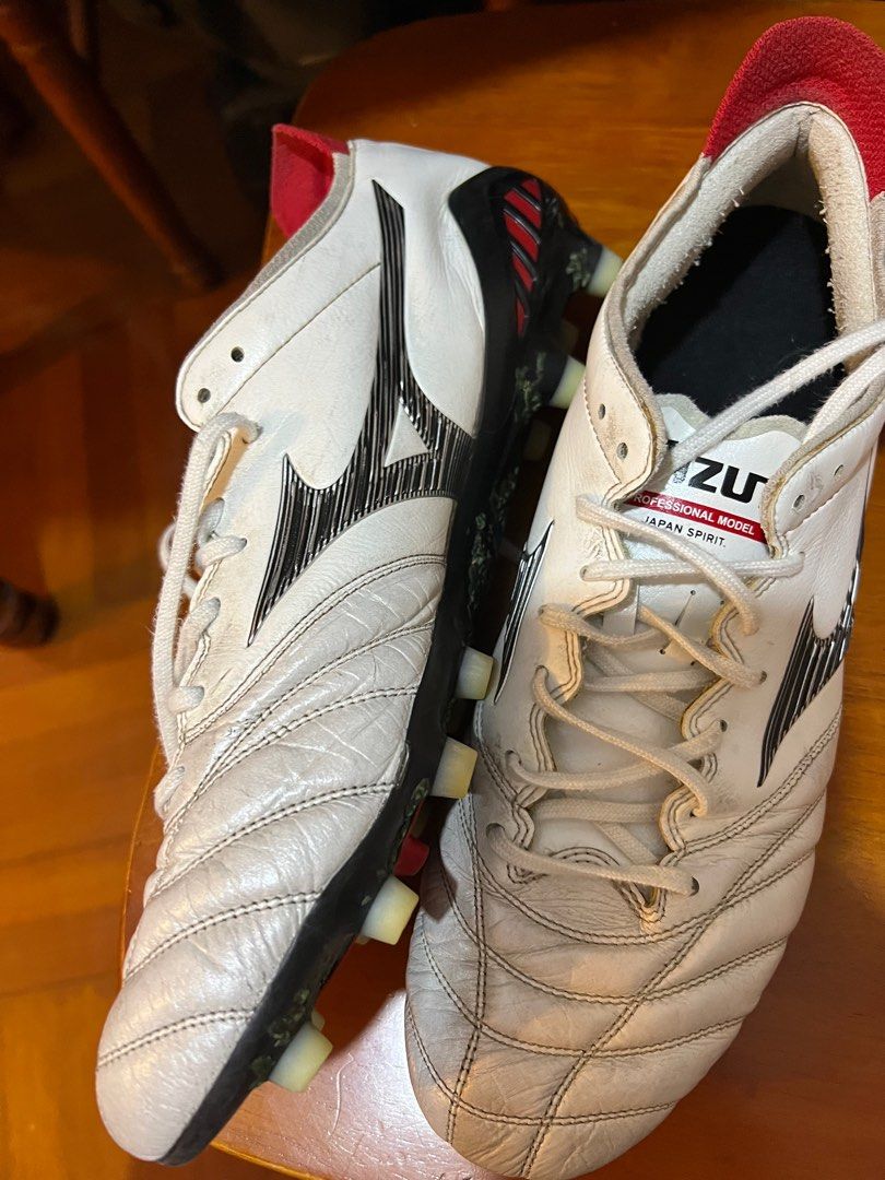日本正貨27.5cm US9.5 現貨]Mizuno Morelia NEO 3 JAPAN 白色足球鞋釘