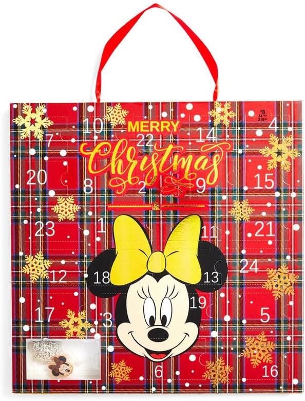 英國預購 Disney Minnie mouse Advent Calendar for Girls Christmas 24 Days of