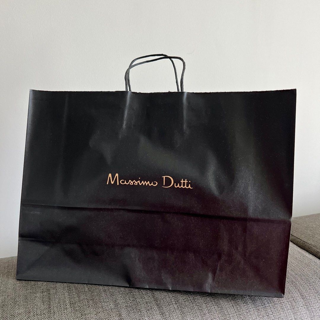 Massimo dutti shop shopping bag