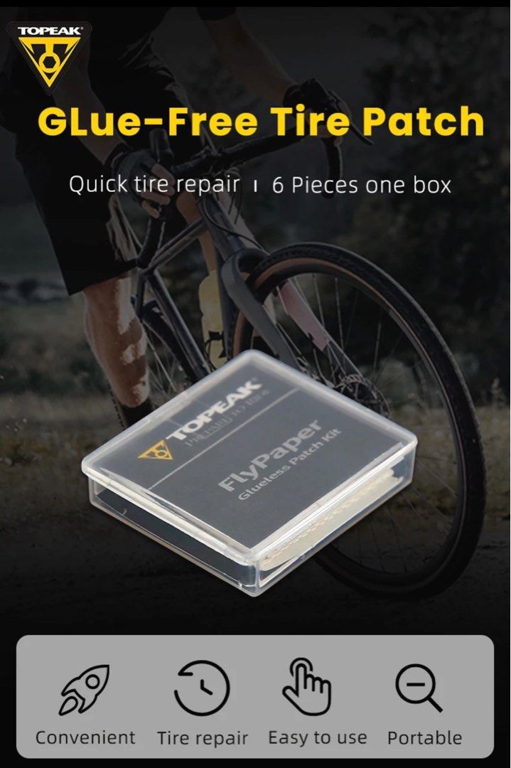 Topeak Flypaper Glueless Patch Kit