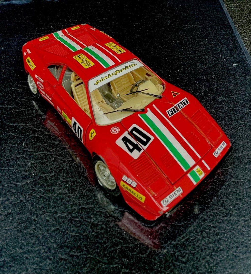 Burago 1:24 1984 Ferrari GTO. Made In Italy. No Box