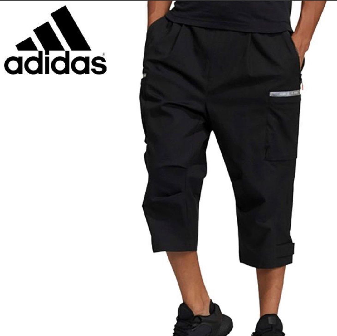 Amazon.com: adidas Argentina Men's 3/4 Pants 2018/19 (XL) Black : Clothing,  Shoes & Jewelry