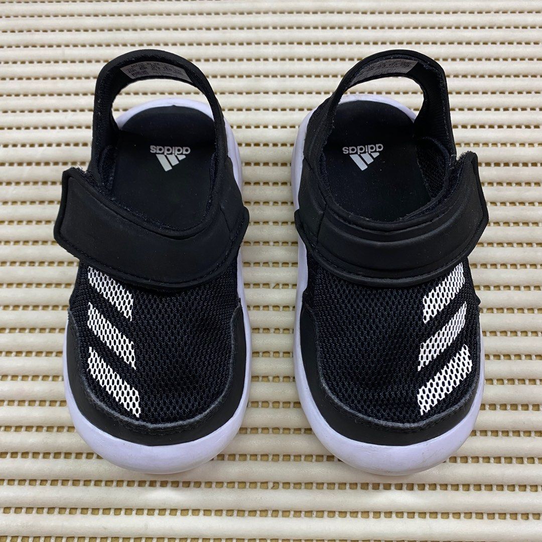 ADIDAS FORTASWIM BLACK SANDALS BABY G54054