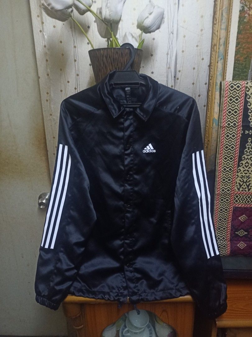 Adidas cheap satin jacket
