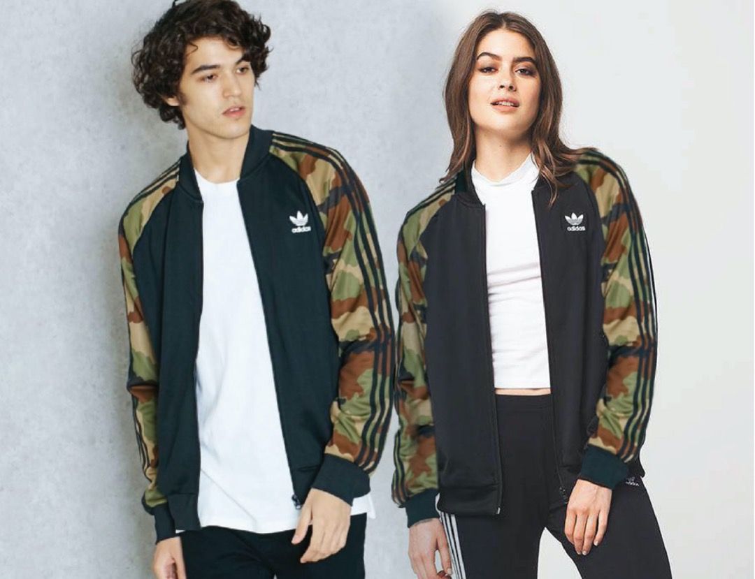 Adidas superstar camouflage jacke discount