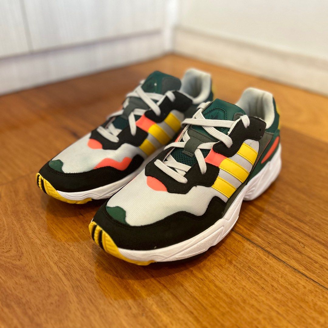 Adidas yung 96 deals green gold