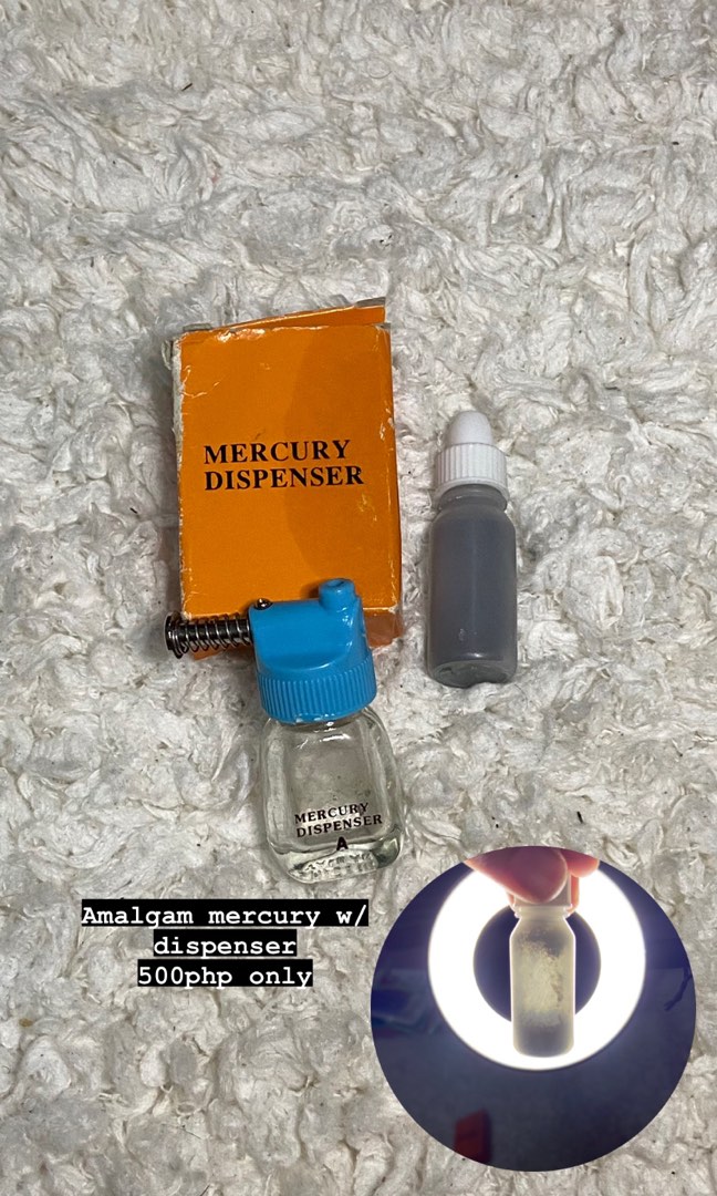 Amalgam mercury with amalgam dispenser, Beauty & Personal Care, Oral