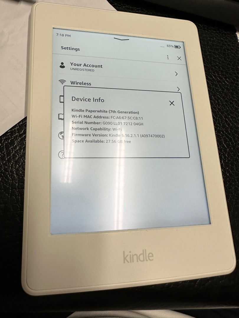 オンライン通販ストア Amazon Kindle Paperwhite Wi-Fi 32GB ホワイト