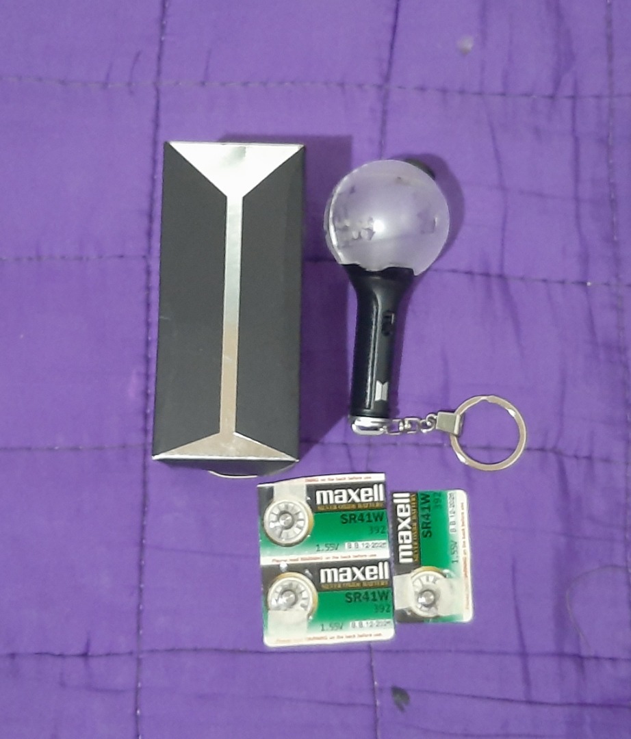 ARMY bomb Keyring ver 3 w/ free battery, Hobbies & Toys, Memorabilia