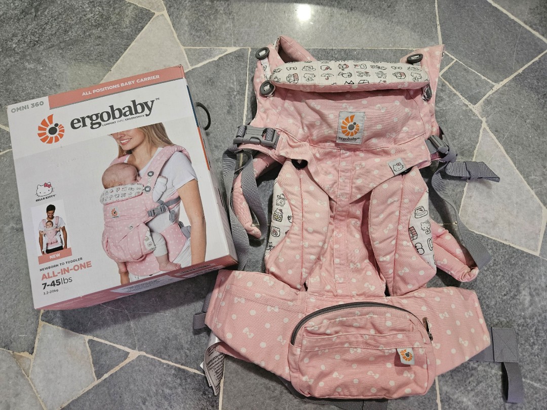 Hello Baby, Hello Kitty! - Ergobaby