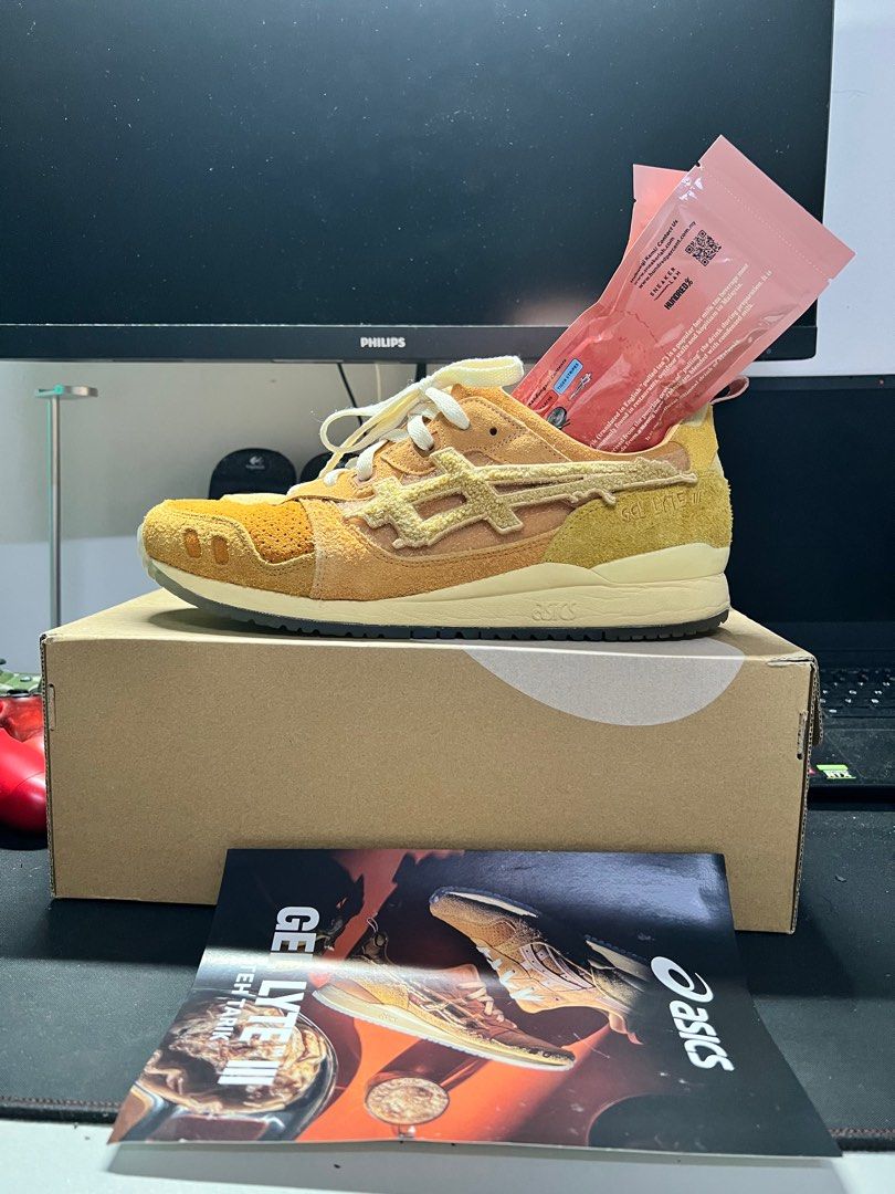 UK9 Asics Teh Tarik x Sneakerlah Men s Fashion Footwear