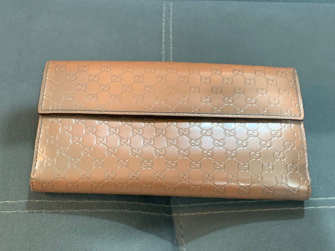 Authentic Gucci Guccissima Leather Flap Wallet Luxury Bags Wallets on Carousell
