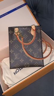 LV Mini Petite Sac Plat, Luxury, Bags & Wallets on Carousell