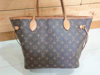 Louis Vuitton Neverfull Tote MM Black Wild at Heart LIMITED ED. Pristine!