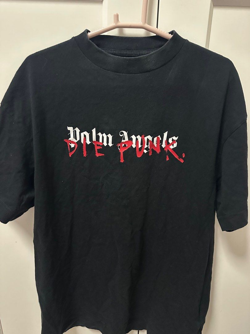 authentic palm angels playboi carti die punk tee