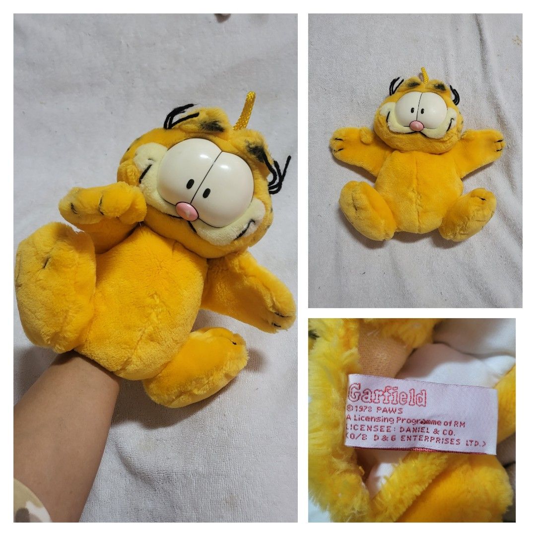 Garfield plush vintage sales