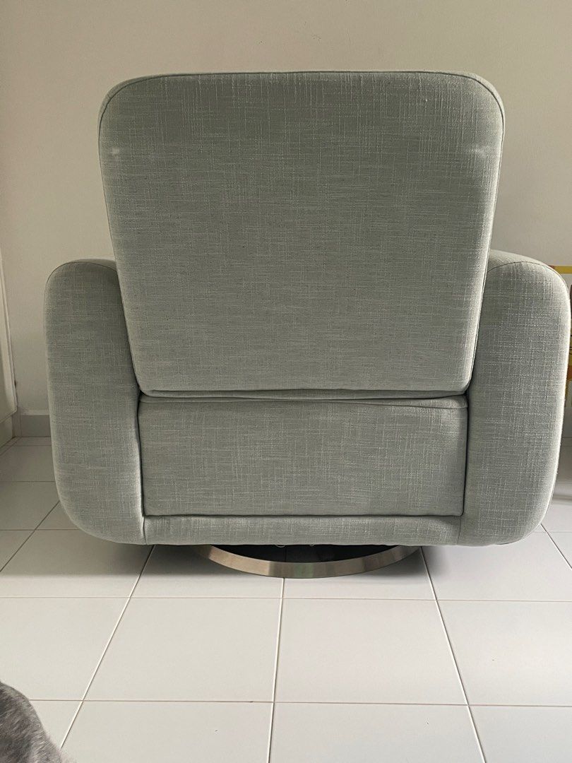Babyletto tuba swivel glider chair and a half hotsell