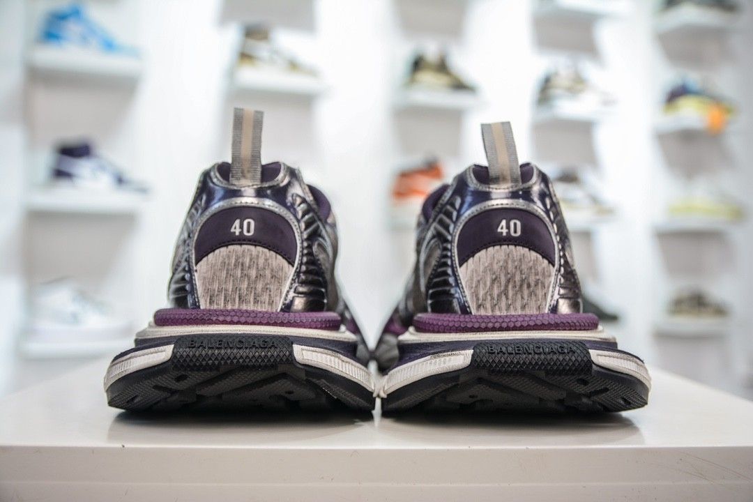 Balenciaga speed trainer low womens purple online