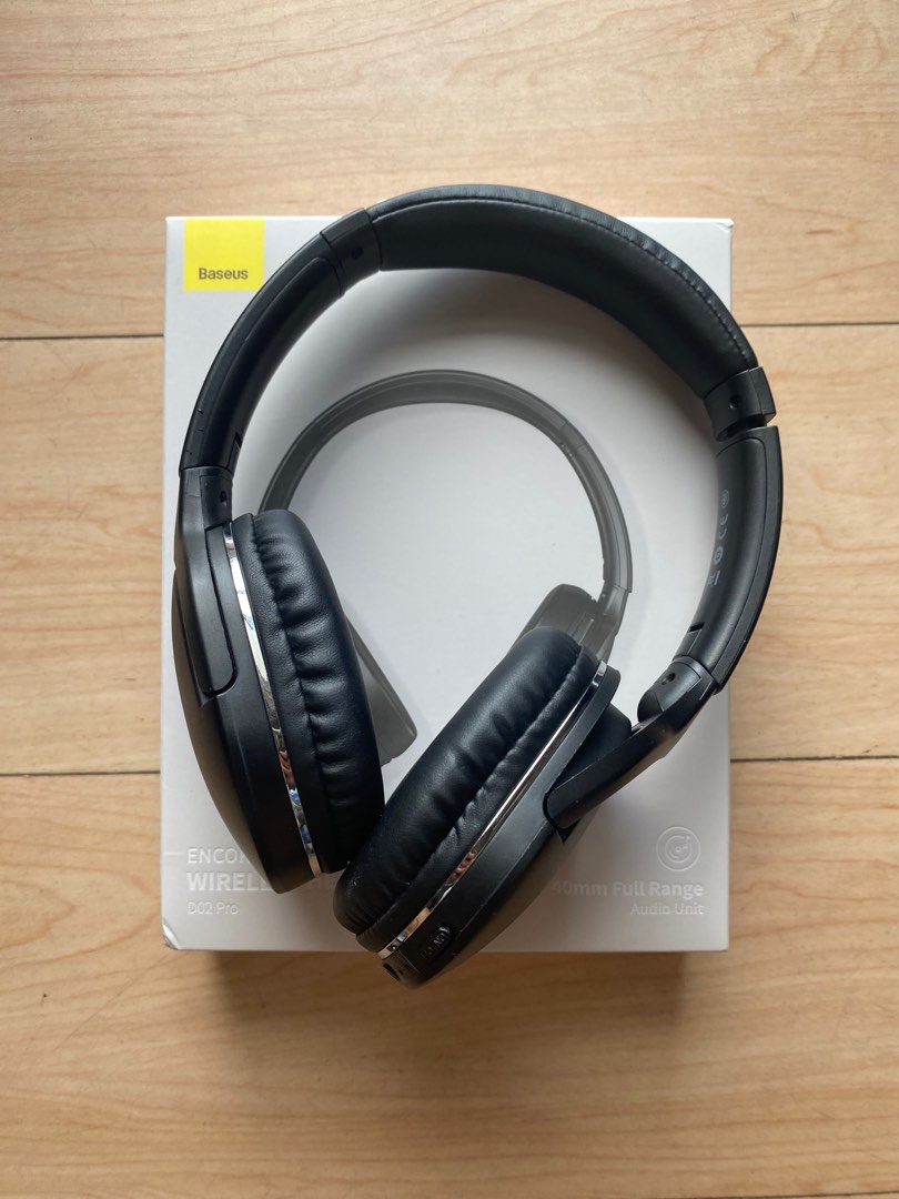 Baseus D02 Pro Wireless Bluetooth Headphones, Audio, Headphones ...