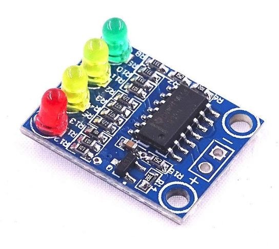 BATTERY LEVEL INDICATOR MODULE 12V XD-82B, 4-LED LIGHTS INDICATORS ...