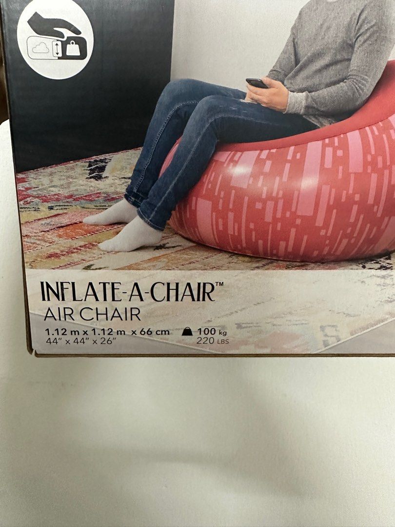 Bestway Air Chair, Furniture & Home Living, Furniture, Chairs on Carousell