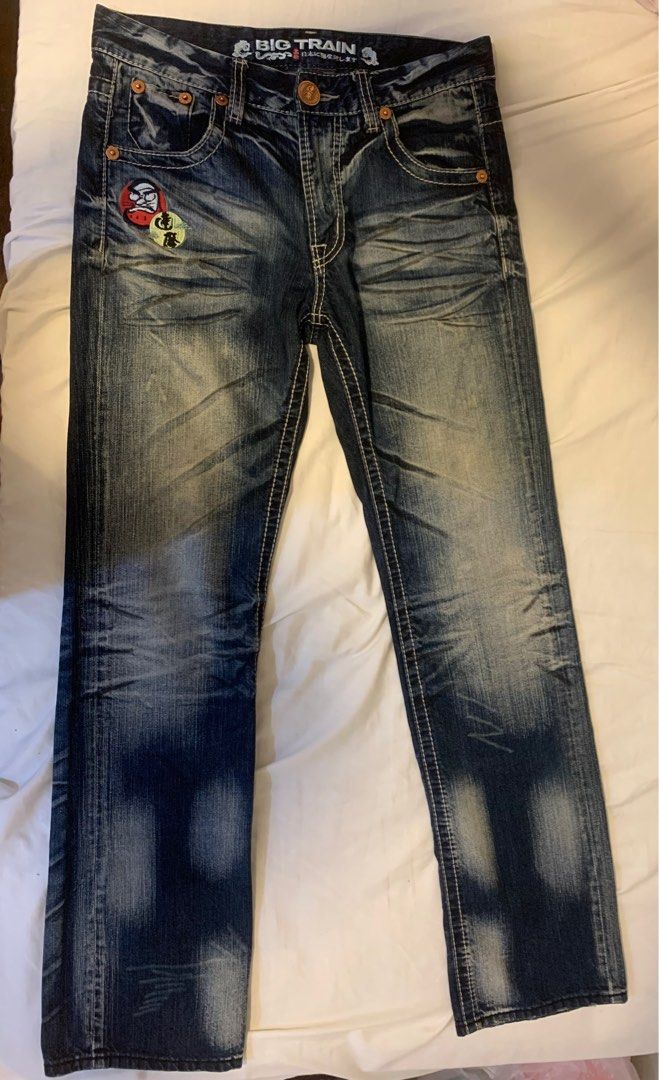 Big Train Japanese Jeans (Category: Jeans) located in Caloocan City. Submitted by donsuavvy (Listing ID 1254558581, Image 2). Description: Authentic Japanese Branded 32 Waistline Denim Jeans.