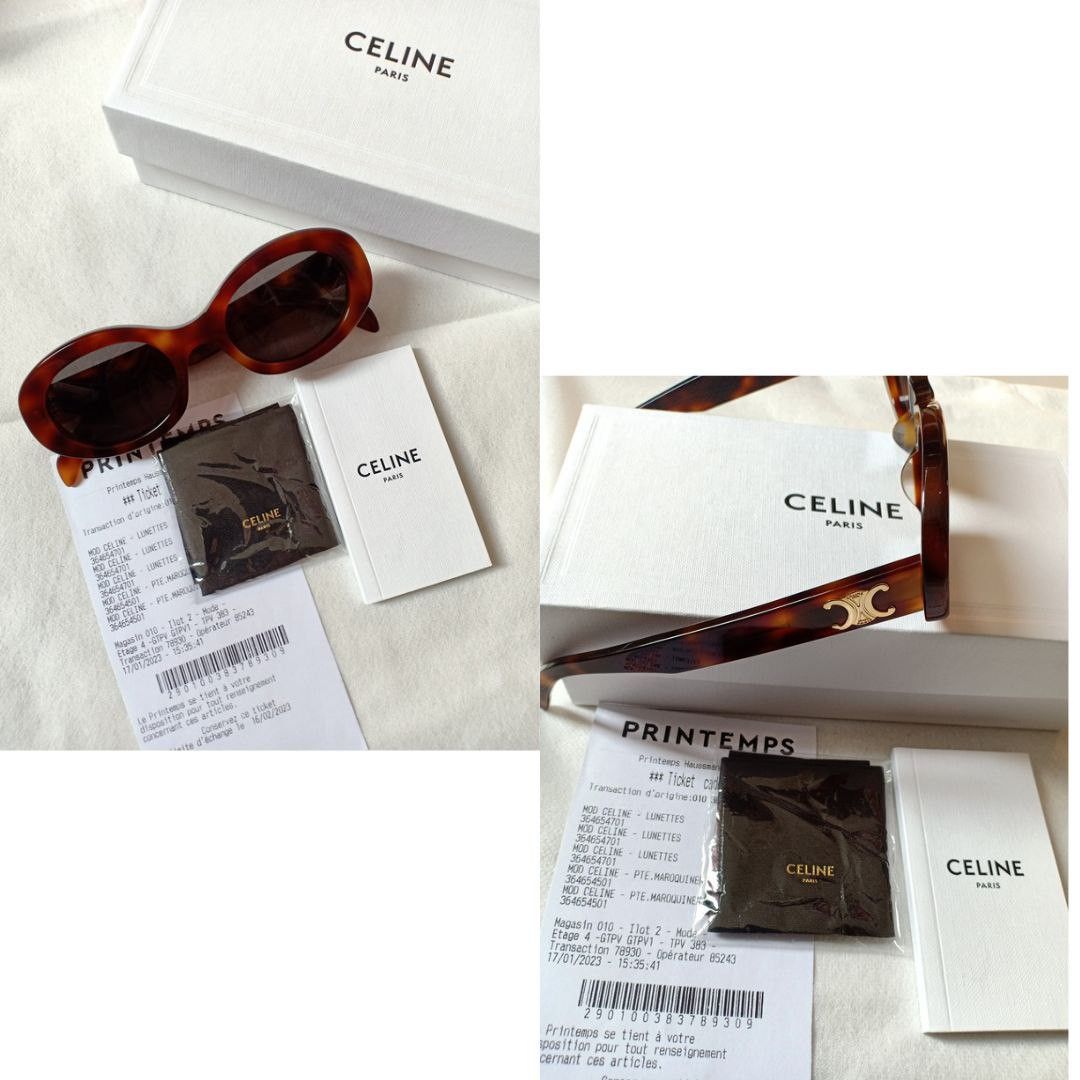 Authentic Celine Sunglasses, Barang Mewah, Aksesoris di Carousell