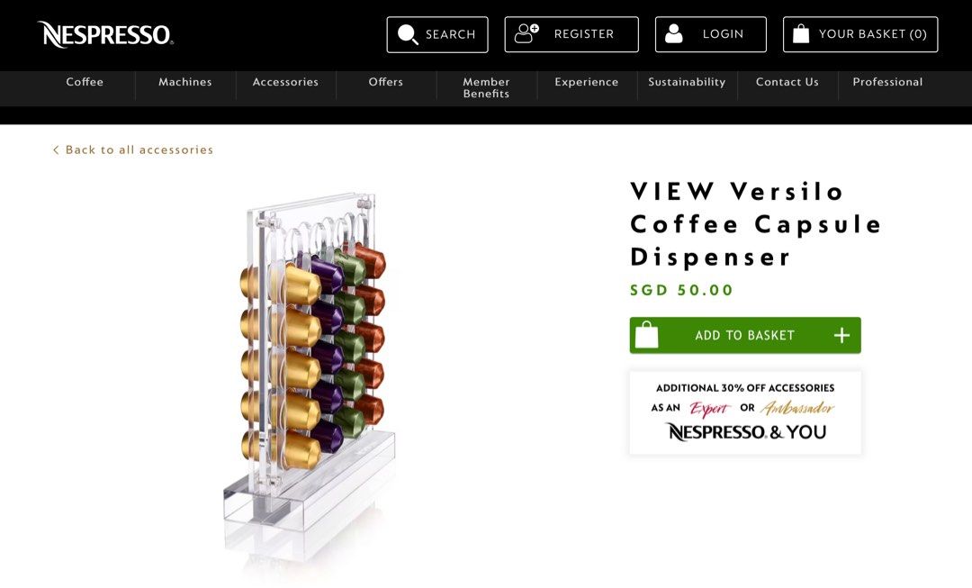 Versilo Dispenser, Accessories