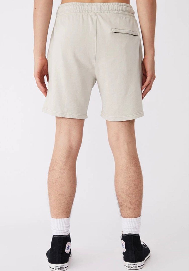 BNWT CO cotton on sweatshorts sweat shorts elastic waistband ecru, Men's  Fashion, Bottoms, Shorts on Carousell