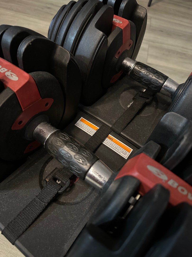Bowflex Adjustable Dumbells 522 24kg Sports Equipment Exercise