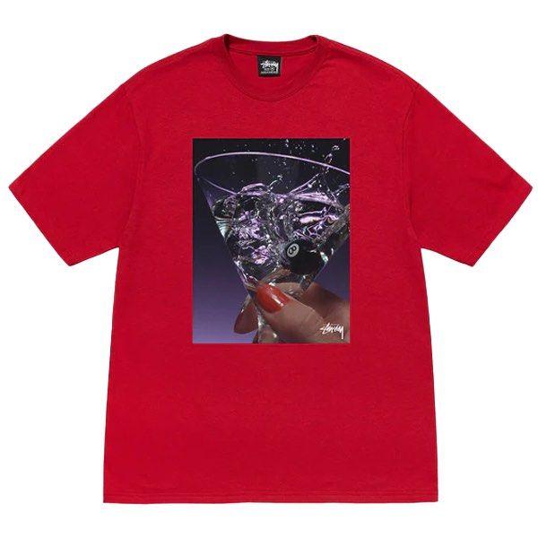 BRAND NEW Authentic Stussy Martini Tee Men s Fashion Tops Sets Tshirts Polo Shirts on Carousell