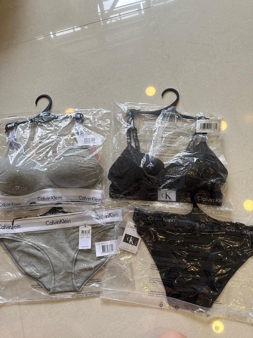 Calvin Klein CK 1996 LIGHTLY LINED BRALETTE (CK96 Grey Heather) Jennie  Blackpink, Women's Fashion, New Undergarments & Loungewear on Carousell