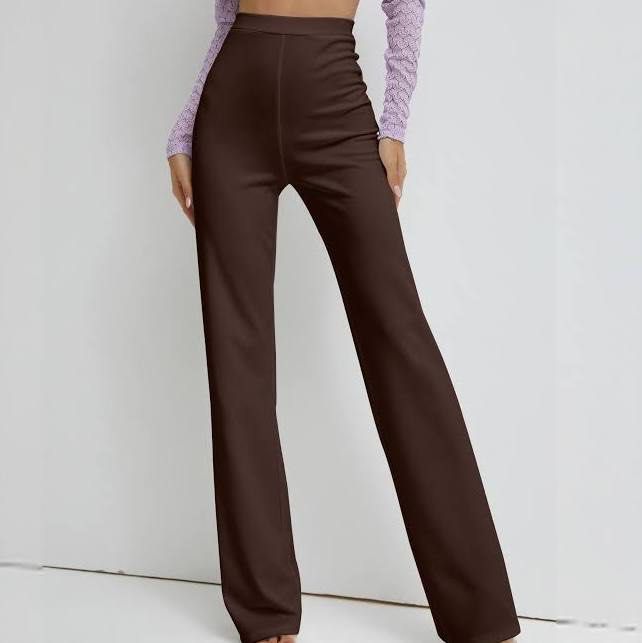 brown bootcut pants, Women's Fashion, Bottoms, Jeans & Leggings on Carousell