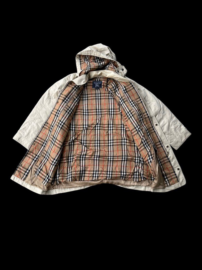 Burberry nova check sale coat